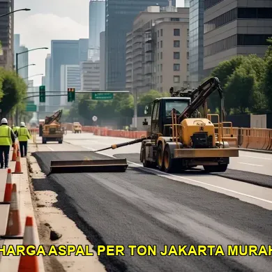 45 Harga Aspal Per Ton Jakarta Untuk Memahami Proyek Infrastruktur